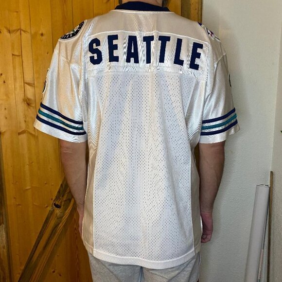 Seattle Mariners MLB/NFL style Jersey Lee Sports size M - Picture 2 of 14